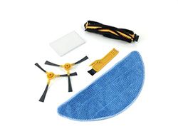 XORO Accessoires HSR 100 robotstofzuiger, reserveonderdelen/reinigingsset nr. ACC600600, geel/zwart