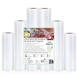 KitchenBoss G1520283002-EU Vacuum Sealer Bags, Plastic