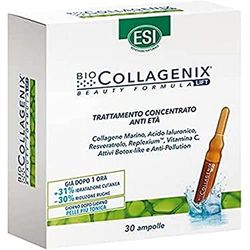 Trepatdiet-Esi BIO COLLAGENIX 30 AMPOLLAS TRATAMIENTO CONCENTRADO ANTIEDAD Potente tratamiento anti-edad a base de activos altamente concentrados para hacer la piel cada día más suave, hidratada y tonificada: