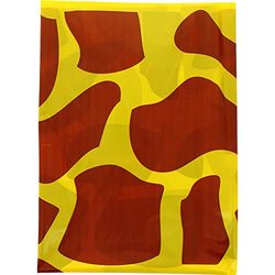 Fixo 72307 - Pack de 25 bolsas disfraz, 56 x 70 cm, color multicolor (amarillo/marrón)