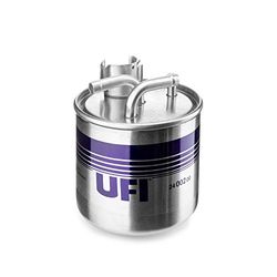 UFI Filtro Gasoil 24.002.00, filtro de combustível diesel de substituição, adequado para carros, adequado para modelos de Audi Q5 e Audi A8