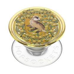 ​-​-​-​-PopSockets Agarre para móvil con Soporte expandible, Harry Potter, Escudo Floral de Hufflepuff