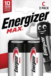 Energizer Alkaline Max - Confezione da 2 Pillole Alcaline MAX C