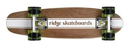 Ridge Maple trä mini cruiser nummer fyra skateboard, klar grön, MPB-22-NR4