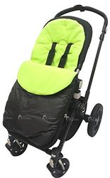 Chancelière/Cosy orteils Compatible avec Bebecar Poussette Landau Buggy Lime