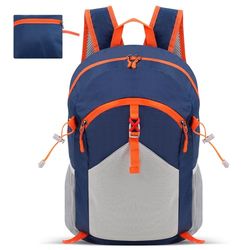 Cozary Sac à Dos Pliable, 28 L Ultraléger Sac à Dos Homme Femme, Sac de Voyage Pliable, Imperméable et Léger Backpack pour Randonnée, Sport et Voyage
