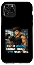 From Anime Marathons to GYM Marathons Coque pour iPhone 11 Pro