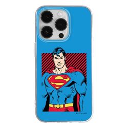 ERT GROUP mobiltelefonfodral för Apple Iphone 14 PRO originalt och officiellt licensierat DC mönster Superman 029 optimalt anpassad till formen på mobiltelefonen, fodral tillverkad av TPU-plast