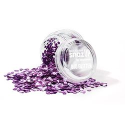 Snazaroo Bio Glitter Face and Body Paint, Biodegradable Chunky Gliter, Violet Colour, 3g