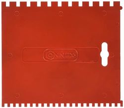 Connex COX883270 Spatule dentée en plastique - Rouge
