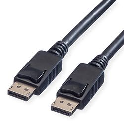 VALUE DisplayPort-kabel, DP ST - ST, LSOH, zwart, 3 m