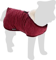 Flamingo Manteau d'hiver pour Chien Koda Bordeaux - Taille 30cm (A: 30 cm, B: 29-34 cm, C: 41-48 cm) - Idéal pour Chihuahua, Teckel, Papillon, Bichon Maltais & Yorkshire Terrier