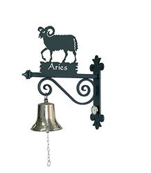 Imex El Zorro El Zorro 11884-Soporte con Campana Aries, 370 mm, Laton, Negro, 37x12x35 cm