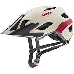 uvex access, casco MTB ligero unisex, ajuste de talla individualizado, ventilación optimizada, sand red matt , 57-62 cm