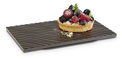 APS GN plateau 26,5 x 16,2 cm, H: 1,5 cm mélamine, braun, matt