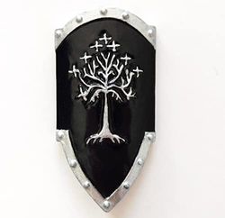 Gondor shield pin, Regalo per i fan dello Hobbit, ispirato a Tolkien, compatibile con i fan del Lord of the Rings, Aragorn, Boromir, un anello, compleanno, natale