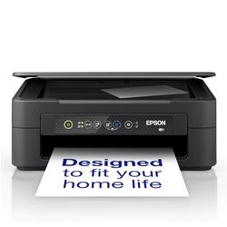 Epson Imprimante Expression Home XP-2200, Multifonction 3-en-1 : Scanner/Copieur, A4, Jet d'encre Couleur, WiFi Direct, Cartouches séparées, Ultra-Compact