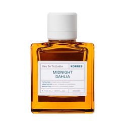 KORRES MIDNIGHT DAHLIA EDT Eau de Toilette para mulher, fragrância feminina com dália, peónia, sândalo, floral-amadeiada, com 88% de conteúdo natural, vegana, 50 ml