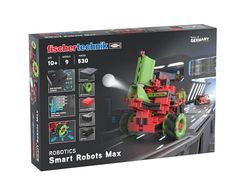 fischertechnik Smart Robots Max 564111 - Robotica-kit: programmeerbare en op afstand bestuurbare robots, 9 modellen, voor kinderen vanaf 10 jaar
