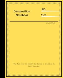 Composition Notebook; Vintage, botanical, illustration, simple: Vintage, botanical, illustration, simple