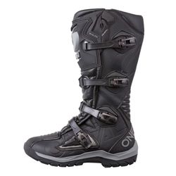 O'Neal | Motocross Boots | Enduro Motorcycle | Foot & Shift Zone Protection, Microfibre Heat Protection, Perforated Lining for Better Ventilation | Boots RMX Enduro | Adult | Black | Size 46