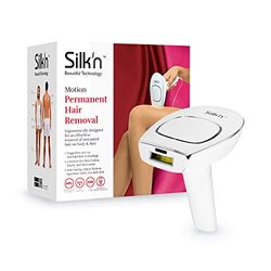 Silk'n FGP1PE3001 HPL Motion duurzame ontharing voor lichte en donkere huid, 350.000 lichtimpulse, puls- en glijtechniek,Wit