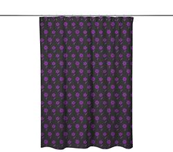 Bonamaison Digitally Printed Shower Curtain, 1 Piece 150x200 Cm - Designed And Manufactured in Turkey