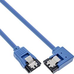 InLine® 18977 SATA-kabel, blauw