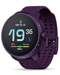 SUUNTO Race Series Sports Watch Herr Dam, GPS Löpaktivitet Tracker, Bi-Band GNSS, Offlinekarta, AMOLED-pekskärm, Smartwatch Pulsmätare Stegräknare Höjdmätare, 24/7 sömnspårning, Bluetooth, 95+ Sport