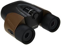 Pentax UP 8-16 x 21 - Binóculos castanhos (castanhos) com revestimento completo para tripé com zoom