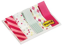 Post-it 699764 684-CAN5 plakstrips Index Mini (5x 20 gekleurd in etui, 11,9 x 43,2 mm) Candy Collection