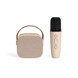Livoo - Mini Karaoke inalámbrico Compatible con Bluetooth® TEC618-5W, autonomía 4H, 3 Funciones de Voz, Alcance 10 m