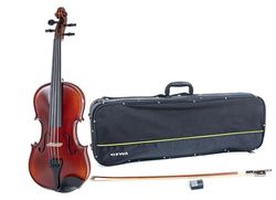 GEWA Violin Set Ideale VL 2 Lefthand – 4/4, ready to play, massaranduba bow, Larsen Aurora strings, oblong violin case