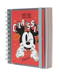 Agenda 2022 2023 Disney Mickey - Agenda escolar 2022 2023 dia por página desde agosto de 2022 a junio de 2023 │Vuelta al cole material escolar - Agenda Mickey 2022 2023 - Licencia oficial