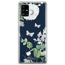 ERT GROUP etui na telefon Samsung A51, case oryginalny i oficjalnie licencjonowany przez Babaco, wzór Flowers 032, optymalnie dopasowane, plecki z TPU