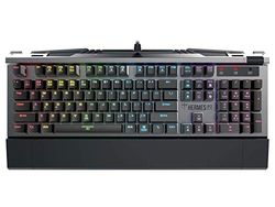 GAMDIAS Hermes P2 Black Clavier mécanique USB de Gaming 104 Switches Bleu Keyboard Rétroéclairage RGB Disposition UK