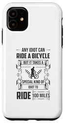 Custodia per iPhone 11 Regali di ciclismo per ciclisti Mountain Bike Rider Bicycle Amante