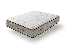 DUPEN Elegance Matelas À Ressorts ENSACHÉS, Mousse à mémoire de Forme, 105 x 180 Cm