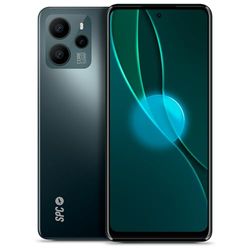 SPC Discovery Pro – Smartphone de 6+128GB, Pantalla 6,8” Full HD+, Triple Cámara IA (50MP+5MP+2MP), NFC, Carga rápida, desbloqueo Facial y Huella, 4G, OctaCore, 5000mAh, Android 13 – Color Deep Sky
