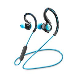Music Sound | ATHLETY Bluetooth®-sporthoofdtelefoon met IPX4-certificering en flexibele standaard - blauw