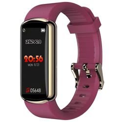 Seven S. p. a. Klok Seven Accessoires, Paars, Eenheidsmaat, Paars, Eén maat, polyester