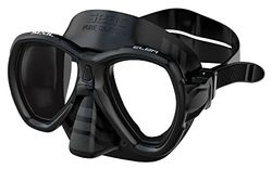SEAC Máscara de silicone Elba de Seac projetada para a prática de natação e snorkeling, que vem em 5 cores, lente dupla e é oferecida num tamanho unissexo para adultos