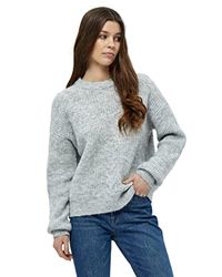 Peppercorn Pullover för kvinnor, Ljusgrå melange, L