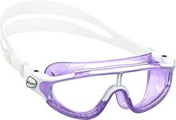 Cressi King Baloo Kid Goggles Lunettes de Natation Unisex-Youth, Lilas/Blanc, 7/15 Ans