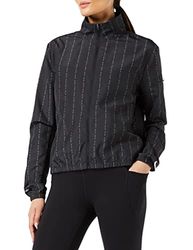Nike W Nk DF Icon Clash Jkt damesjas, zwart/wit, XL