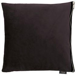 APELT Funda de cojín, poliéster, Negro, 46 x 46 x 0.5 cm
