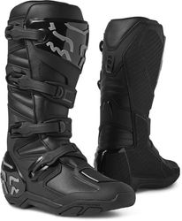 Fox Racing Unisex-vuxen Comp X motocros-stövlar, svart, 12, Svart, 44.5 EU