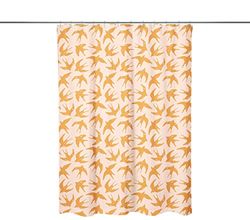 Bonamaison, Rideau de Douche Imprimé Numériquement, Anneaux de Rideau de Douche Inclus, 1 Pièce, 140X200 Cm - Conçu et fabriqué en Turquie