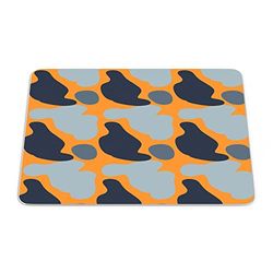 Questo Casa, Tapis de Souris rectangulaire avec Impression numérique - Antidérapant - pour Bureau et Maison - 22 x 18 cm