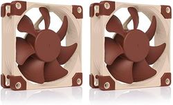 Noctua NF-A8 PWM, Premium Quiet Fan, 4-Pin (80mm, Brown) (Pack of 2)
